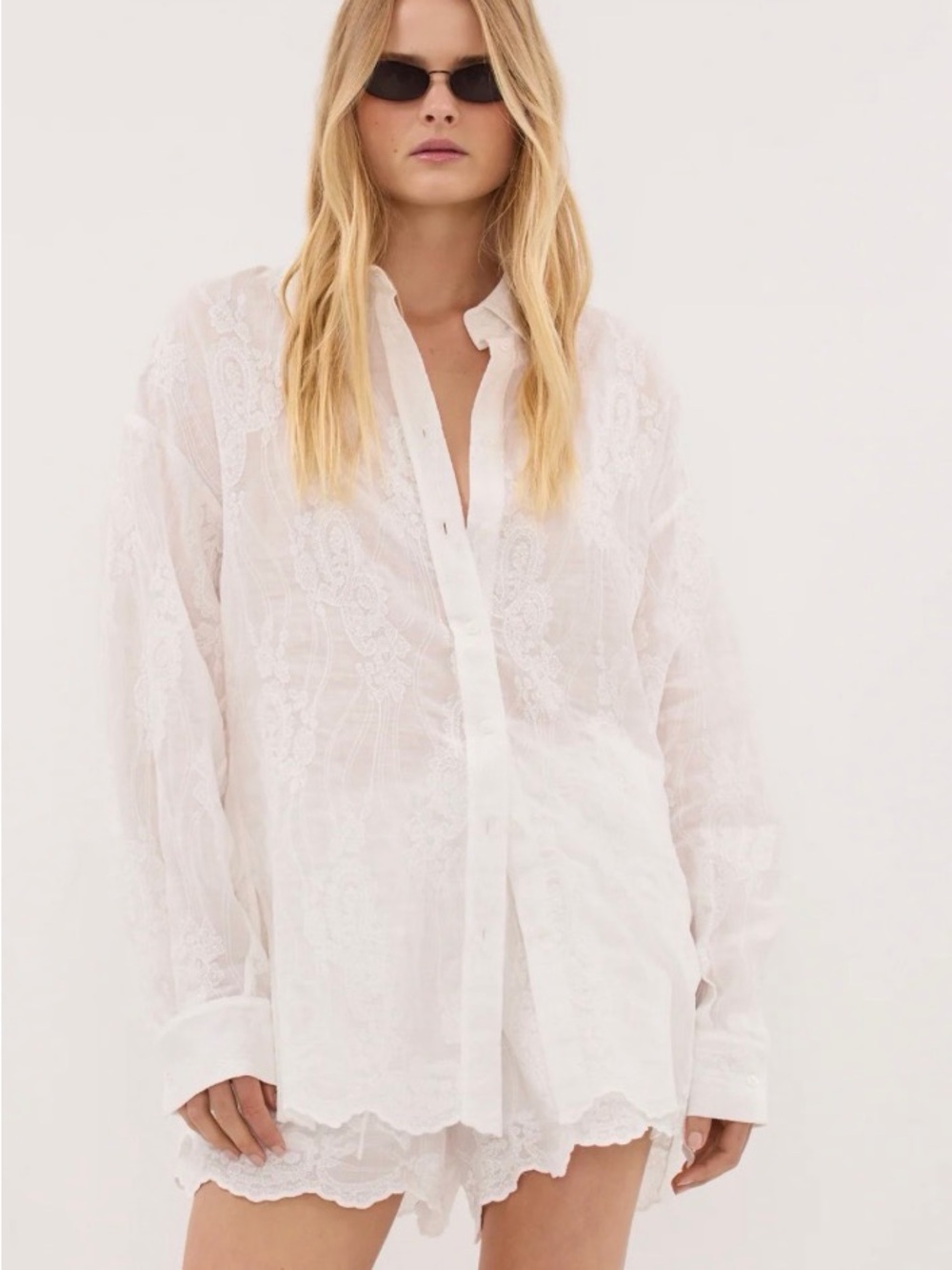 CORDELIA WHITE RAMIE SET DISSH